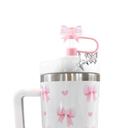 NEW Straw Cover Cap for stanley Cup Accessories Cute Stars 4PCS Toppers For Tumblers, 10mm Silicone Straw Covers for stanley