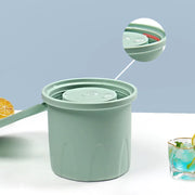 Ice Cube Tray Mold for Tumbler Stanley Cup Silicone Cylinder Ice Cube Maker Mold with Lid For 20oz 30oz 40oz kitchen tool access