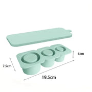 1pc Silicon Ice Cube Mold Stanley Kitchen Bar Tools Beverage Chiller  Cocktail  Mold  Summer  Ice Mold Ice  Cream Mold  Durable