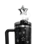 NEW Straw Cover Cap for stanley Cup Accessories Cute Stars 4PCS Toppers For Tumblers, 10mm Silicone Straw Covers for stanley